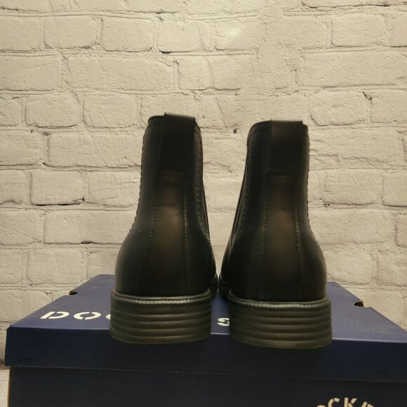 Dockers Men's Townsend Slip Resistant Faux Leather Comfort Boots - Picture 5 of 8